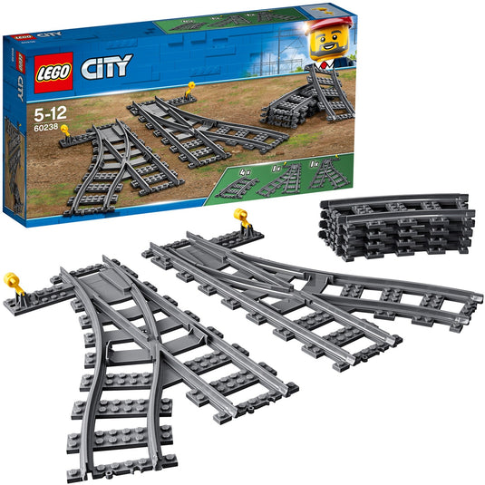 Lego city trein 60238 wissels