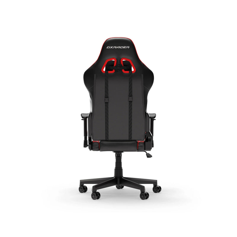 Cargue la imagen en el visor de la galería, Dxracer prince l black red pvc leather gamestoel (zwart rood)
