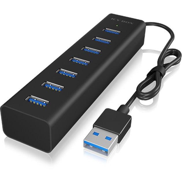 Load image into Gallery viewer, Icy box ib-hub1700-u3 usb-hub (zwart)
