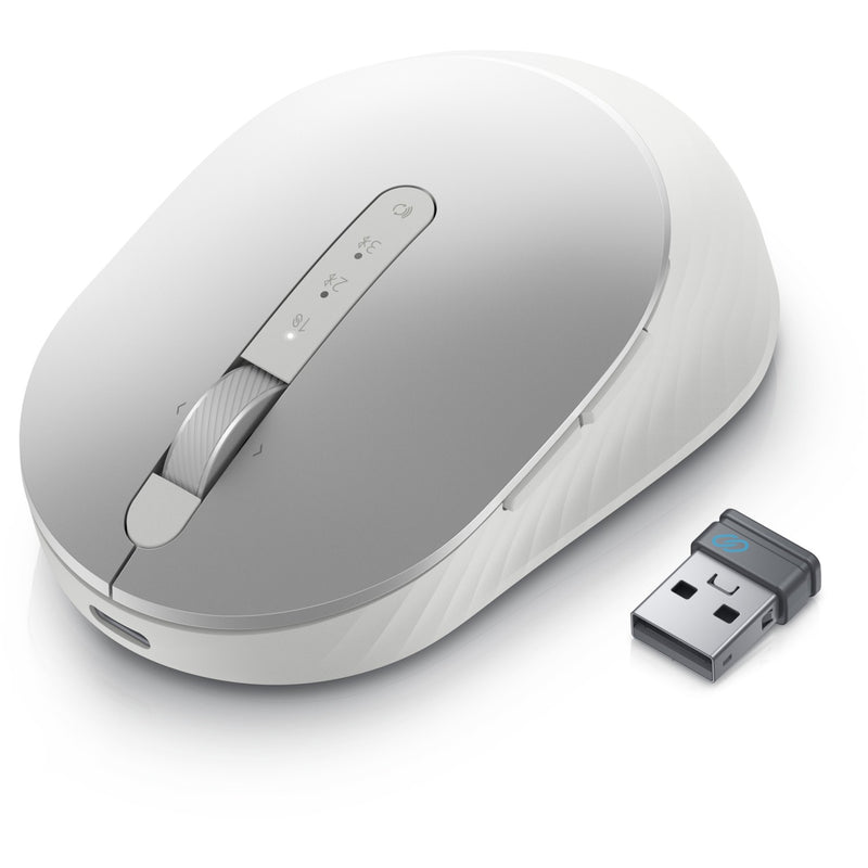 Load image into Gallery viewer, Dell pro premium compacte muis - ms7421w (zilver wit, 1000 - 4000 dpi)
