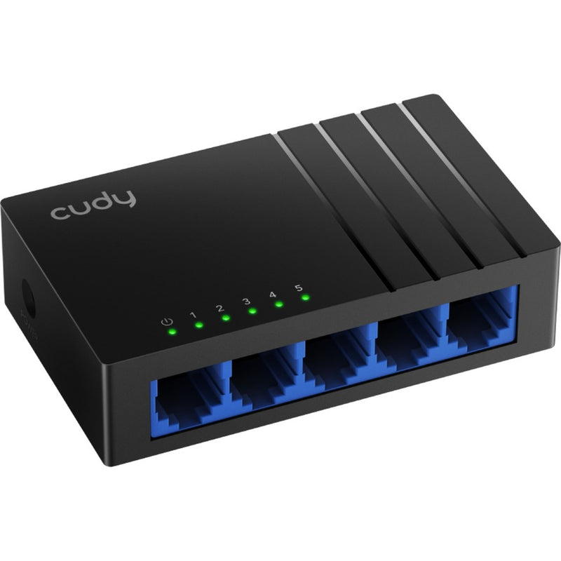 Load image into Gallery viewer, Cudy 5-port gigabit desktop switch (zwart)
