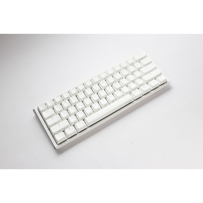 Load image into Gallery viewer, Ducky one 3 classic pure white mini rgb mechanisch toetsenbord (wit, us lay-out (qwerty), cherry mx red, 60%, rgb led, double-shot pbt, hot-swappable, quack mechanics)
