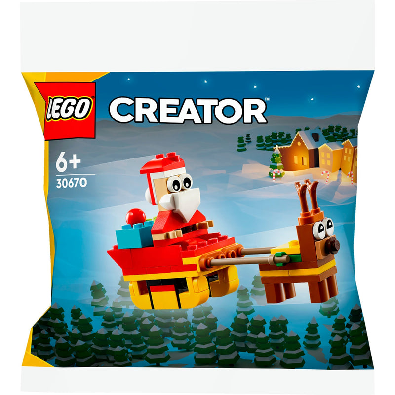 Load image into Gallery viewer, Lego creator - sledetocht van de kerstman constructiespeelgoed (30670)
