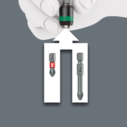 Wera kraftform kompakt 40 bitset (zwart groen, 7-delig)