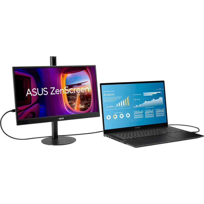 Afbeelding laden in galerijviewer, Asus zenscreen mb17ahg portable monitor 17.3 (zwart, 144hz, hdmi, usb type-c, freesync premium)
