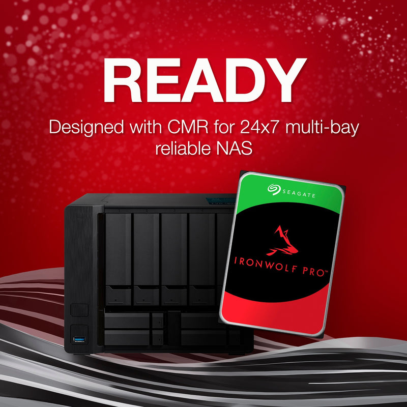 Chargez l'image dans la visionneuse de la galerie, Seagate ironwolf pro 8 tb harde schijf (st8000nt001, sata 600, 24 7)
