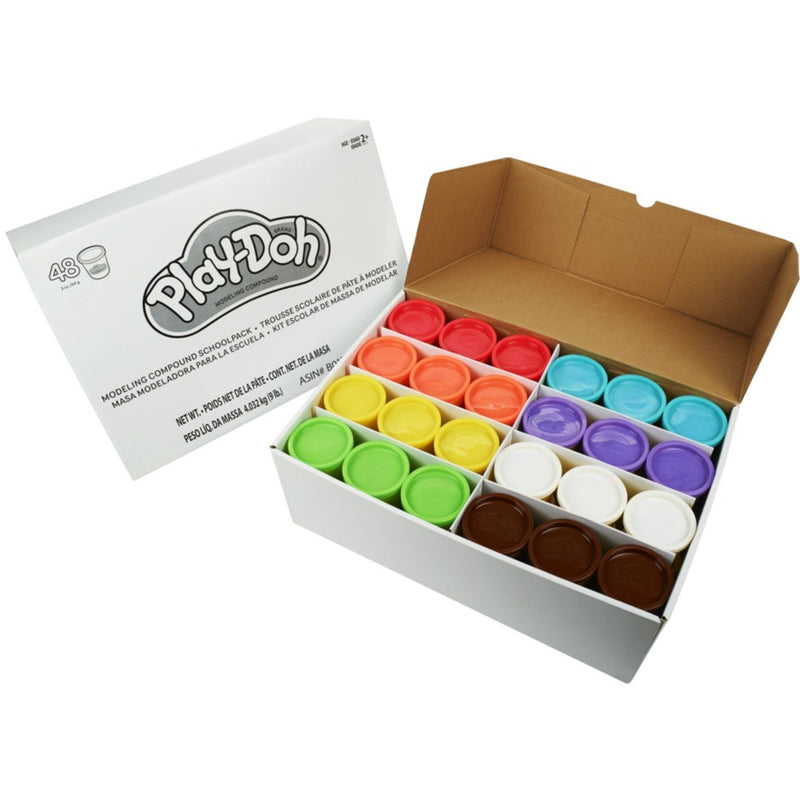 Load image into Gallery viewer, Hasbro play-doh modeling compound schoolpack klei (48 stuks)

