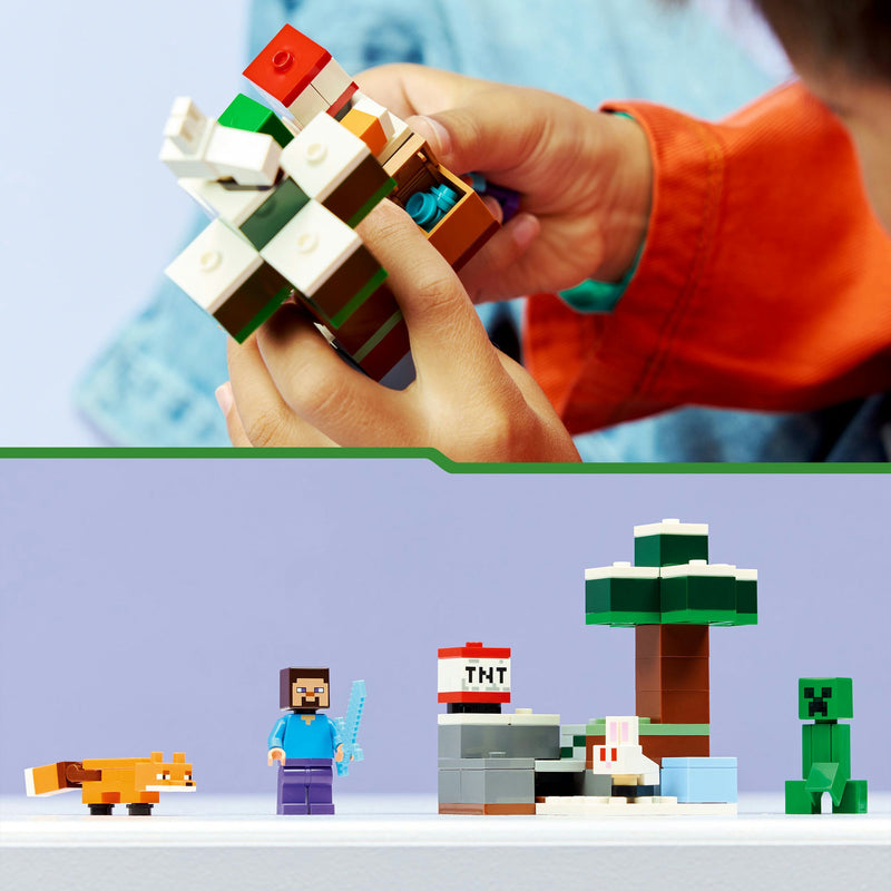 Load image into Gallery viewer, Lego minecraft 21583 steves taiga-avontuur
