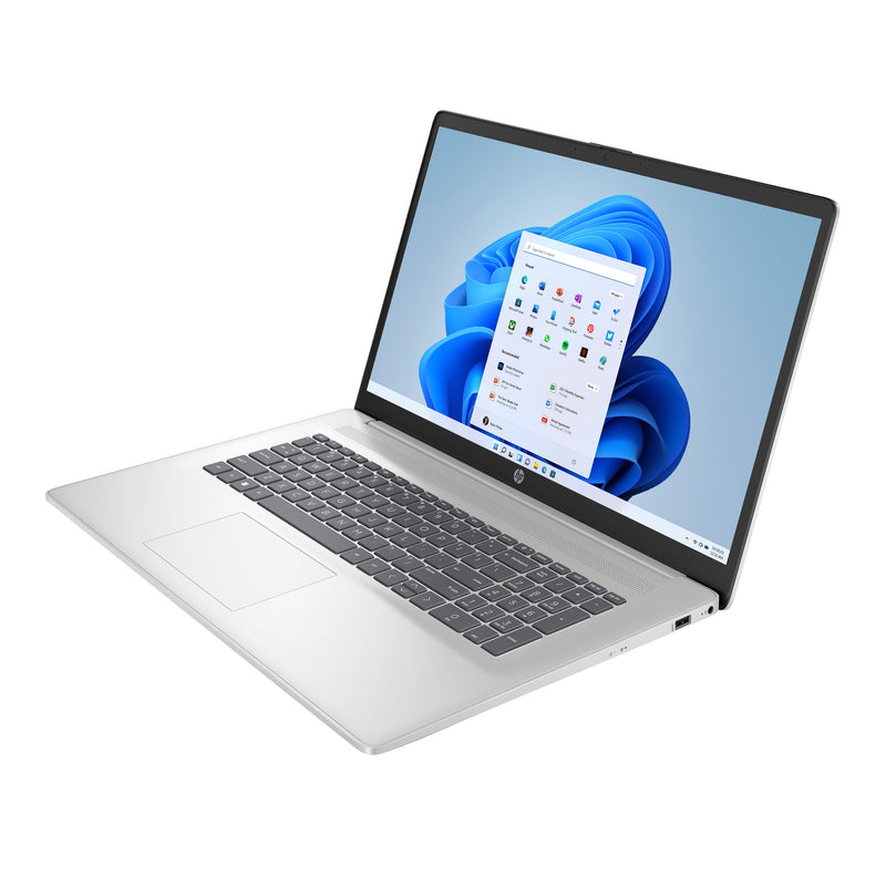 Load image into Gallery viewer, Hp 17-cn3053nd (bn6m0ea) 17.3 laptop (zilver | i5-1334u | iris xe graphics | 8 gb | 512 gb ssd)
