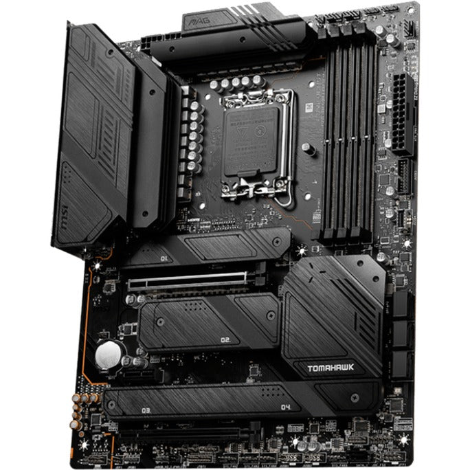 Afbeelding laden in galerijviewer, Msi mag z790 tomahawk wifi socket 1700 moederbord (zwart, raid, 2.5 gb-lan, wi-fi 6e, bt, sound, atx)
