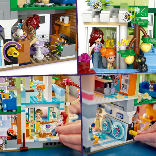 Lego friends - heartlake city appartementen en winkels constructiespeelgoed (42670)