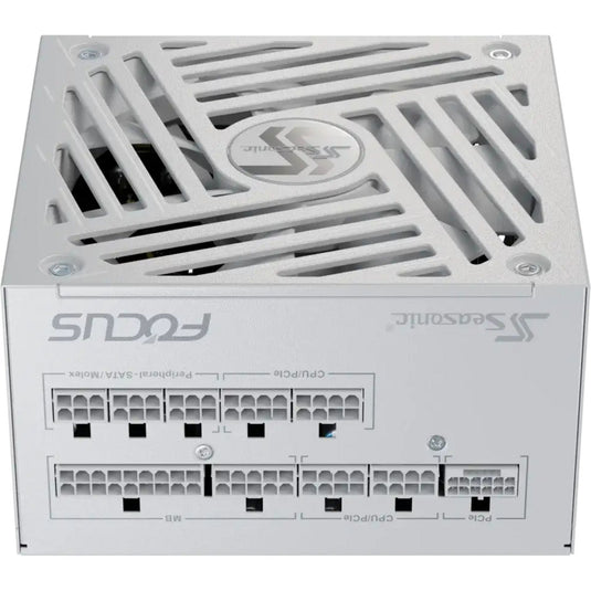 Seasonic focus-gx-750-v4 atx3.0 modulaire 750 watt voeding (wit, 1x 12vhpwr, 2x pcie)
