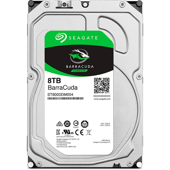 Afbeelding laden in galerijviewer, Seagate barracuda 8 tb harde schijf (st8000dm004, sata 600)
