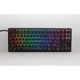 Ducky one 3 classic tkl rgb mechanisch toetsenbord (zwart, us lay-out (qwerty), cherry mx speed silver, 80% (tkl), rgb leds, double-shot pbt, hot-swappable, quack mechanics)