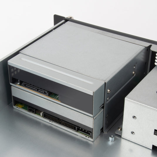 Silverstone rm23-502-mini rack behuizing (grijs zwart)