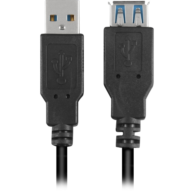Load image into Gallery viewer, Sharkoon usb 3.0 verlengkabel (zwart, 1 meter)
