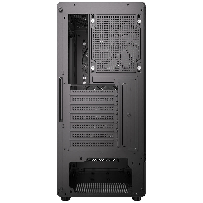Load image into Gallery viewer, Antec vx320 argb midi tower behuizing (zwart | 3x usb-a | tempered glass)
