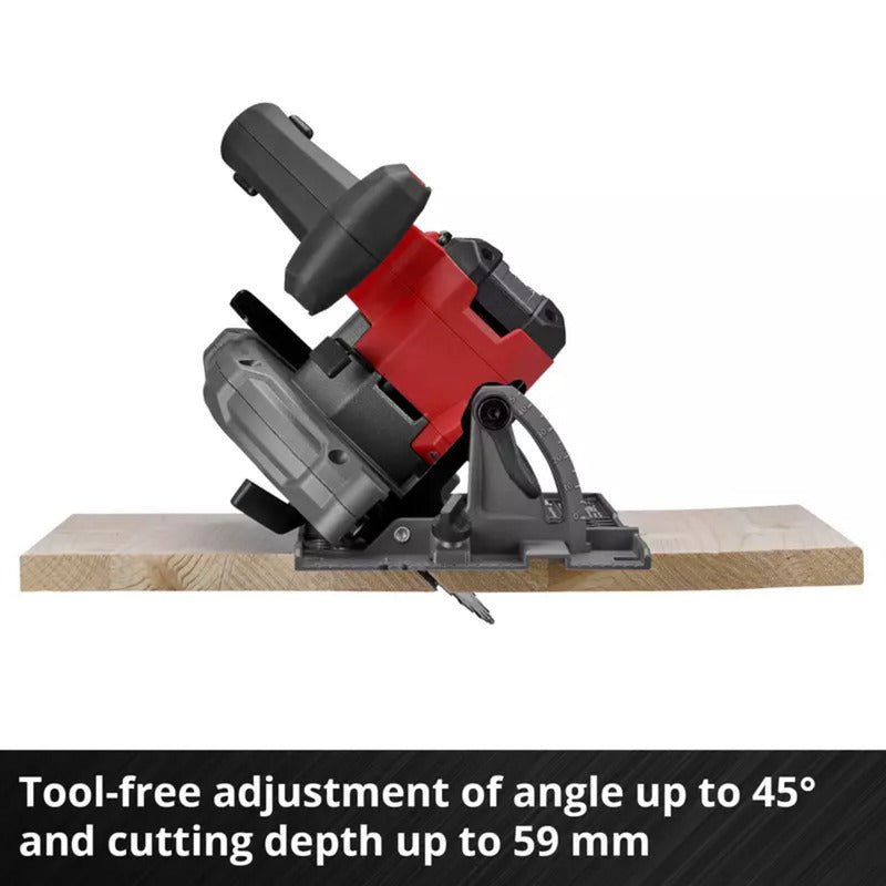 Load image into Gallery viewer, Einhell professional accu handcirkelzaag tp-cs 18 165 li bl - solo (rood zwart, power x-change, accu en oplader niet inbegrepen)
