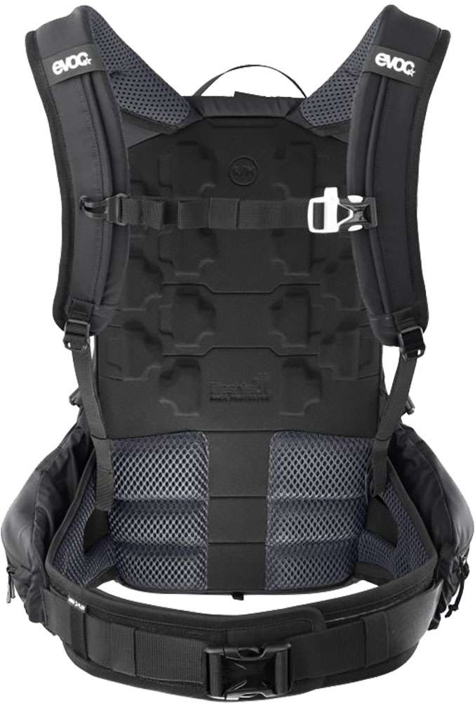 Load image into Gallery viewer, Evoc trail pro blackline 16l - protector backpack
