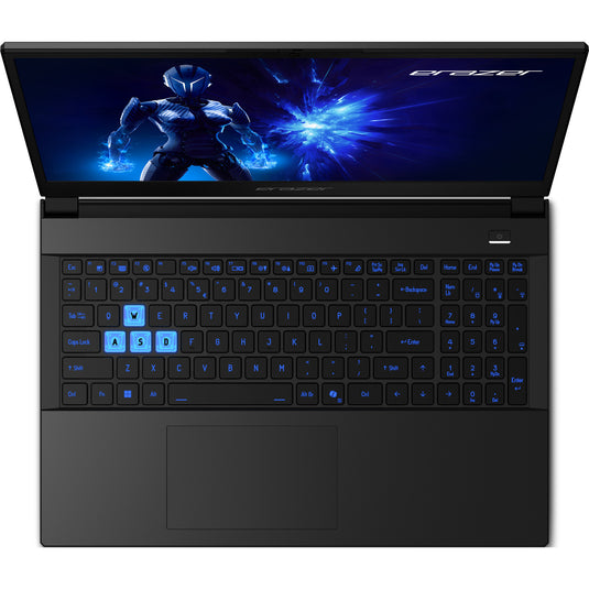 Erazer deputy 15 p1 md62762 15.6 gaming laptop (zwart | core i7-13620h | rtx 5060 | 16 gb | 1 tb ssd)