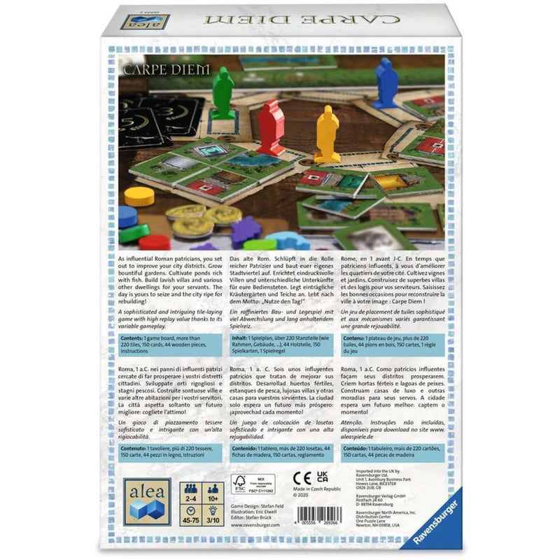 Load image into Gallery viewer, Ravensburger carpe diem bordspel (engels, 2 - 4 spelers, 45 - 75 minuten, vanaf 10 jaar))
