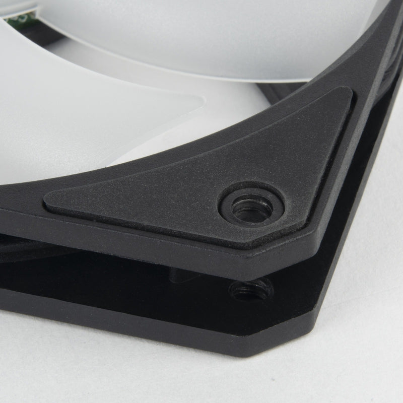 Load image into Gallery viewer, Silverstone air slimmer 120 argb case fan (zwart, 120 x 120 x 15 mm, pwm)
