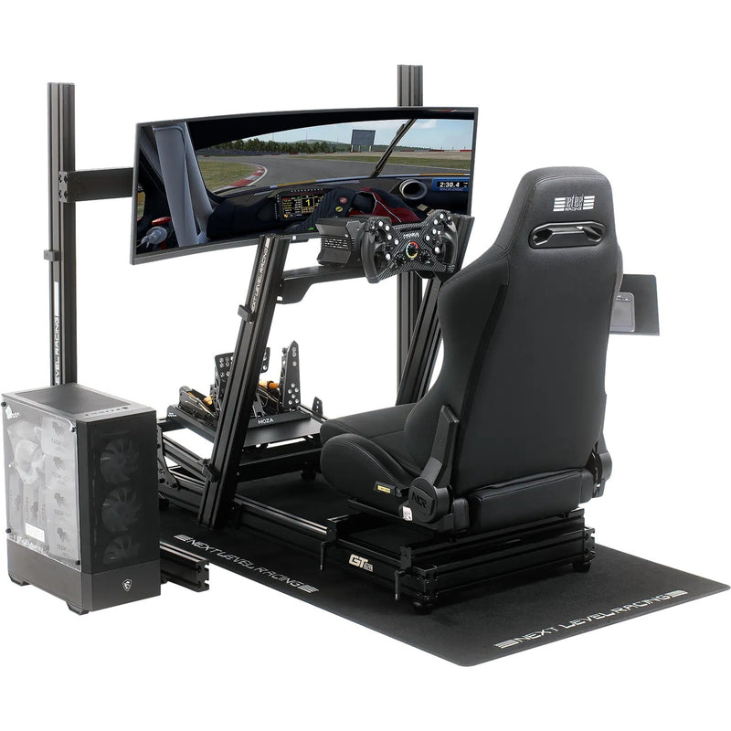 Chargez l'image dans la visionneuse de la galerie, Next level racing premium xl floor mat beschermingsmat (zwart)
