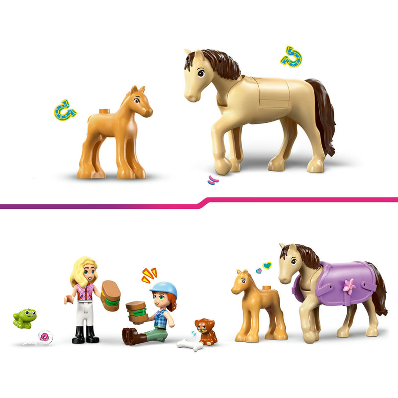 Load image into Gallery viewer, Lego friends 42695 trailer met paard en veulen
