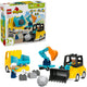 Lego duplo town 10475 - 3-in-1 bouwvoertuigen - creatief speelgoed