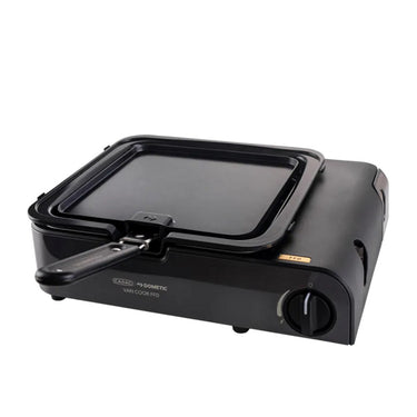 Cadac van cook flat plate grillplaat (zwart, 22 x 22 cm)