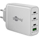 Goobay usb + 3x usb-c snellader 100w wit - 9550199