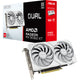 Asus radeon rx 9060 xt dual white edition 16gb grafische kaart (wit, rdna4, gddr6, 2x displayport, 1x hdmi 2.1)