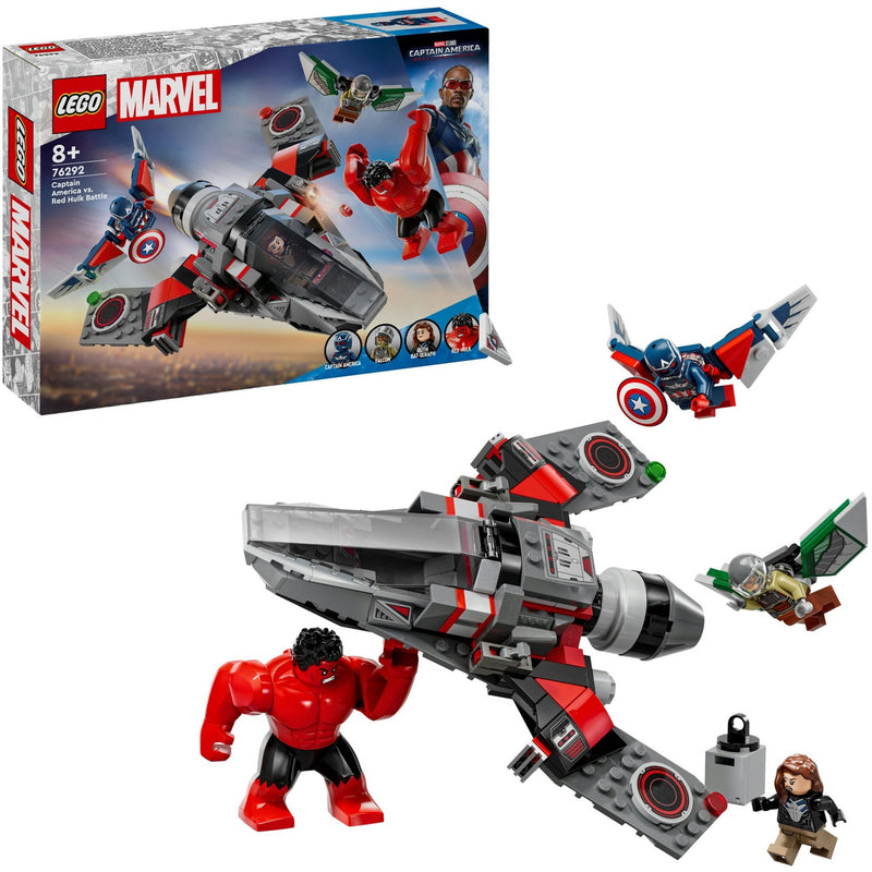 Load image into Gallery viewer, Lego marvel - captain america vs. rode hulk duel constructiespeelgoed (76292)
