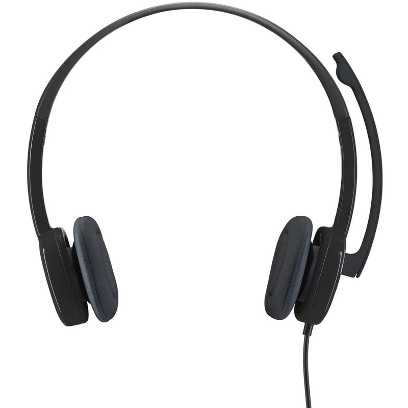 Afbeelding laden in galerijviewer, Logitech stereo headset h151 on-ear (zwart)
