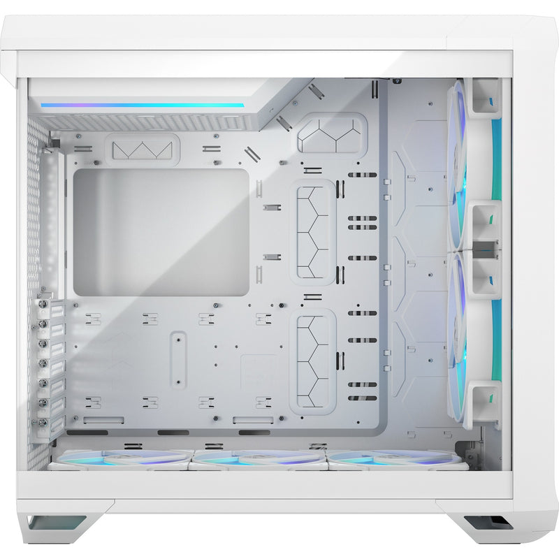 Load image into Gallery viewer, Fractal design torrent white rgb tg clear tint midi tower behuizing (wit | 2x usb-a | 1x usb-c | rgb | window)
