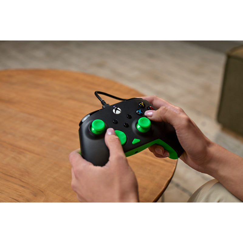 Load image into Gallery viewer, Turtle beach rematch core bedrade controller (zwart groen, xbox serie x|s, xbox one, pc)
