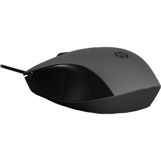 Hp 150 muis met kabel (zwart, 1600 dpi)