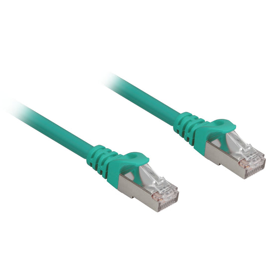 Sharkoon patchkabel sftp, rj-45 met cat.6a (groen, 0,25 meter, halogeenvrij)