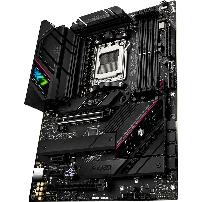 Load image into Gallery viewer, Asus rog strix b650e-f gaming wifi socket am5 moederbord (zwart, raid, 2.5 gb-lan, wi-fi 6e, bt 5.2, sound, atx)
