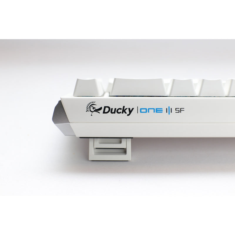 Load image into Gallery viewer, Ducky one 3 classic pure white sf, toetsenbord (wit, us lay-out, cherry mx brown, rgb led, double-shot pbt, hot-swappable, quack mechanics, 65%)

