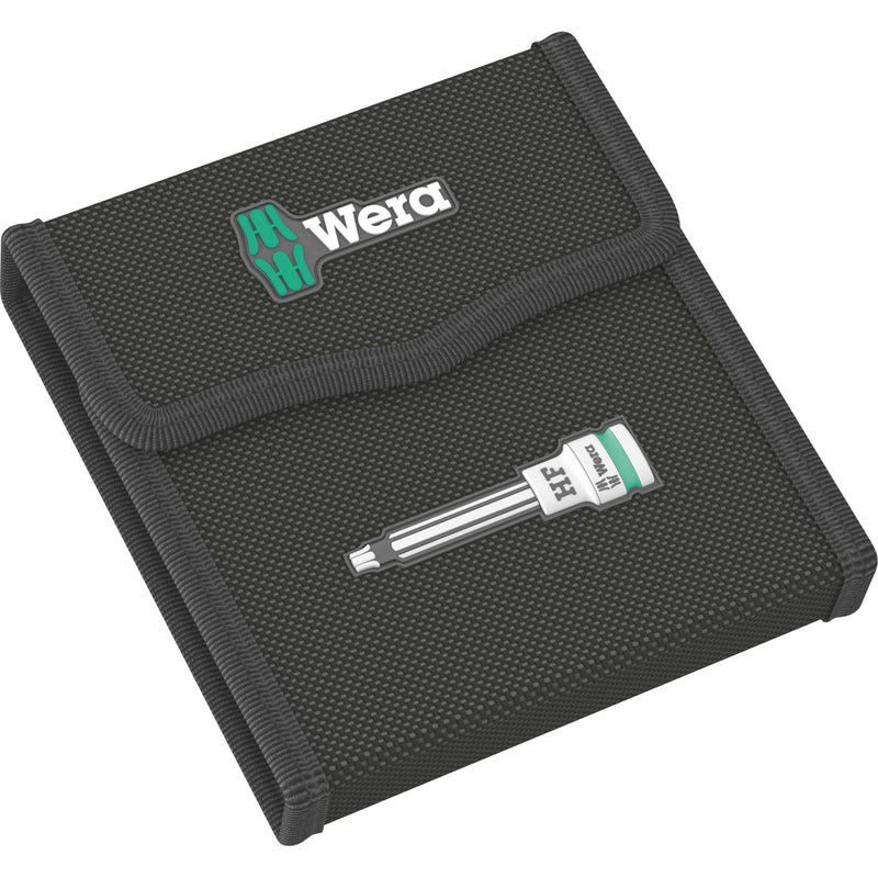Load image into Gallery viewer, Wera 8767 b torx® hf 1 zyklop bitdoppen set torx dopsleutel (6-delig, met vasthoudfunctie, 3 8 -aandrijving)
