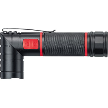 Wiha zaklamp met led, laser en uv-licht (zwart rood)
