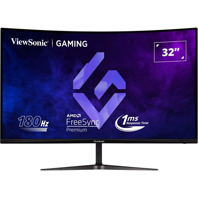 Load image into Gallery viewer, Viewsonic vx3218c-2k 32 curved gaming monitor (zwart, 2x hdmi, 1x displayport, 180 hz)
