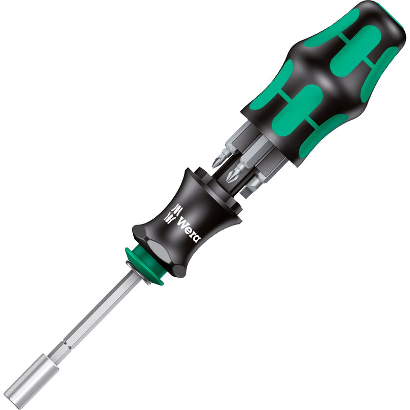 Load image into Gallery viewer, Wera kraftform kompakt 28 met etui dopsleutel (zwart groen, 6-delig)

