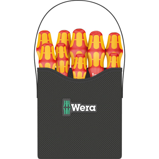 Wera kraftform 2go 100 schroevendraaier (rood geel)