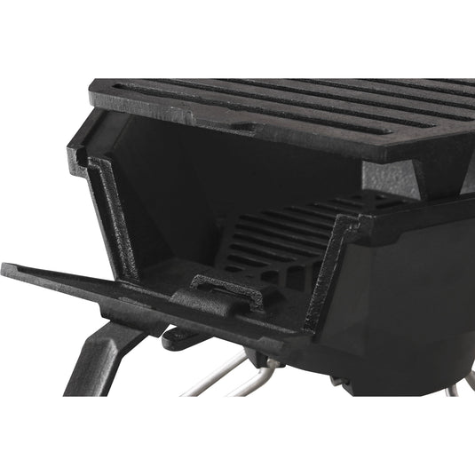The windmill kibo grill model 3.0 houtskoolbarbecue (zwart)