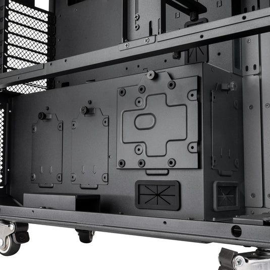 Silverstone alta t1 big tower behuizing (zwart | 2x usb-a | 2x usb-c)