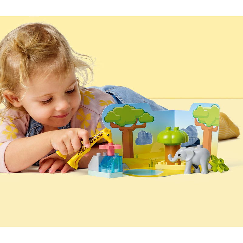 Load image into Gallery viewer, Lego duplo - wilde dieren van afrika constructiespeelgoed (10971)
