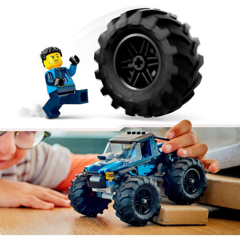 Afbeelding laden in galerijviewer, Lego city blauwe monstertruck - 60402
