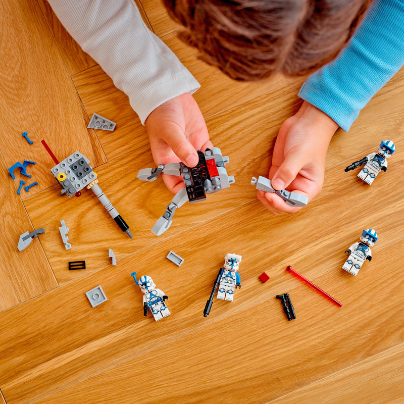 Chargez l'image dans la visionneuse de la galerie, Lego star wars 501st clone troopers battle pack bouwbaar speelgoed met minifiguren - 75345
